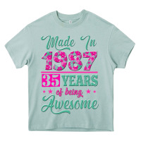 Arona made in 1987, 35 years of being awesome Heavy Core Tee - Jasminsmagicworld