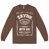 Chestnut Mens Vintage Zayde Hebrew Yiddish Grandfather Long Sleeve Tee - trangStudio