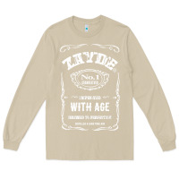 Mushroom Mens Vintage Zayde Hebrew Yiddish Grandfather Long Sleeve Tee - trangStudio