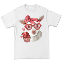 White cute baby lamb valentines day Premium Tee - Jasminsmagicworld