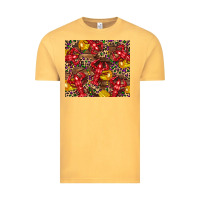 Vintage Mustard mardi gras crawfish Vintage Tee - CowGirlArtShop