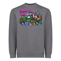 Storm happy easter day truck Heavyweight Sweatshirt - CowhideDigitalArt