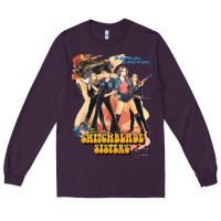 Plum Switchblade Sisters GIFT Long Sleeve Tee - trangStudio