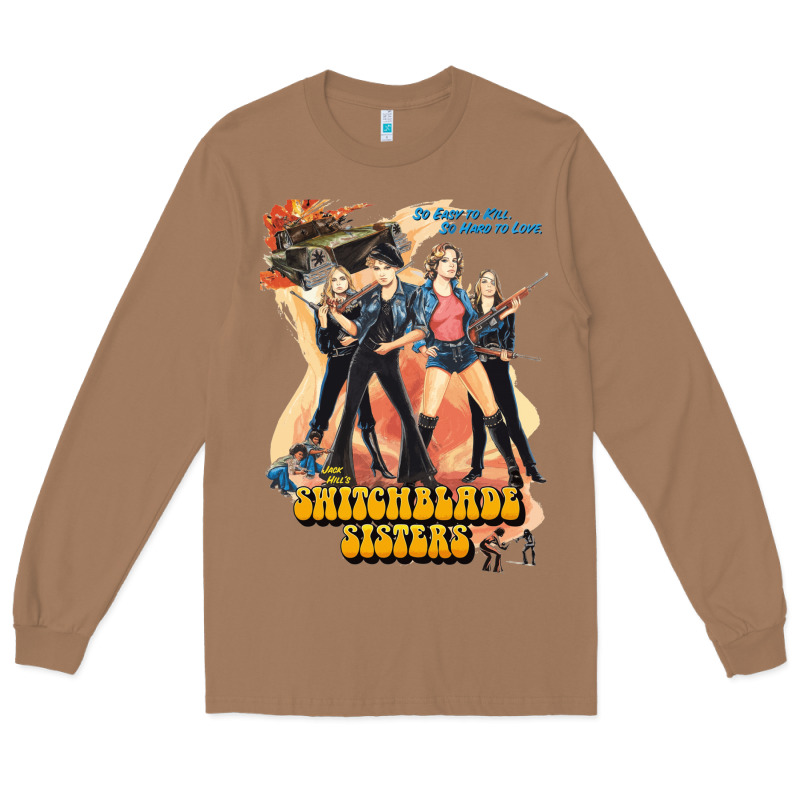 Switchblade Sisters Gift Long Sleeve Tee by trangStudio | Teevron