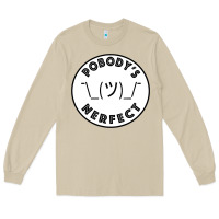 Mushroom Pobody's Nerfect Retro Classic Funny Nobody's Perfect Long Sleeve Tee - trangStudio
