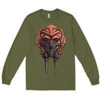 Army Green Plo Koon Long Sleeve Tee - trangStudio