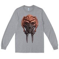 Heather Grey Plo Koon Long Sleeve Tee - trangStudio