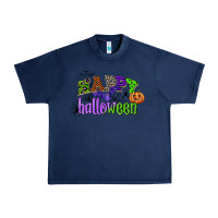 Navy happy halloween Urban Heavy Tee - CowGirlArtShop
