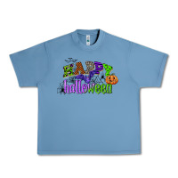 Pebble Blue happy halloween Urban Heavy Tee - CowGirlArtShop