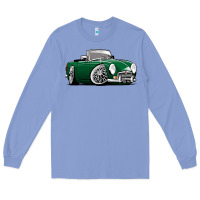 Colony Blue MG MGB roadster personalized caricature YOK94J family Long Sleeve Tee - trangStudio
