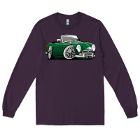 Plum MG MGB roadster personalized caricature YOK94J family Long Sleeve Tee - trangStudio