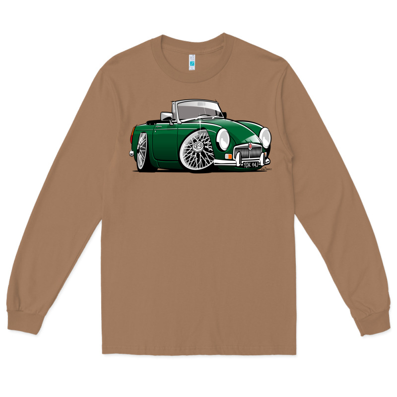 Mg Mgb Roadster Personalized Caricature Yok94j Family Long Sleeve Tee by trangStudio | Teevron