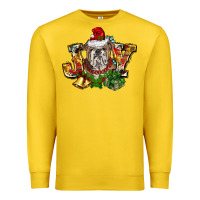 Lemon Christmas joy english bulldog Premium Sweatshirt - BarkalooDesign