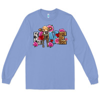 Colony Blue love with cow olivia Long Sleeve Tee - OliviaCreatesArt