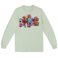 Matcha love with cow olivia Long Sleeve Tee - OliviaCreatesArt