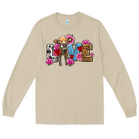 Mushroom love with cow olivia Long Sleeve Tee - OliviaCreatesArt