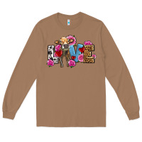 Toasted Coconut love with cow olivia Long Sleeve Tee - OliviaCreatesArt