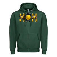 Sports Green mom lacrosse Zipper Hoodie - RacoonDesign