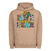 Pigment Burro faith over fear with cross and sunflowers Urban Hoodie - AdoDesignShop