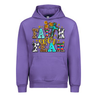 Tulip faith over fear with cross and sunflowers Urban Hoodie - AdoDesignShop