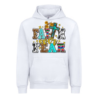 White faith over fear with cross and sunflowers Urban Hoodie - AdoDesignShop