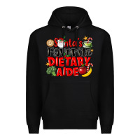 Black santas favorite dietary aide Premium Hoodie - LillyAllenDesigns