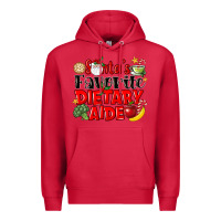 Cardinal santas favorite dietary aide Premium Hoodie - LillyAllenDesigns