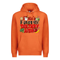 Carrot santas favorite dietary aide Premium Hoodie - LillyAllenDesigns
