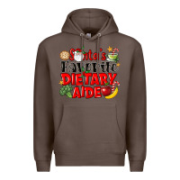 Coffee santas favorite dietary aide Premium Hoodie - LillyAllenDesigns