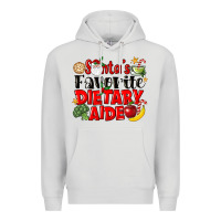 Dove Grey santas favorite dietary aide Premium Hoodie - LillyAllenDesigns
