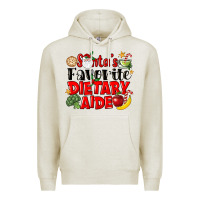 Oatmeal Heather santas favorite dietary aide Premium Hoodie - LillyAllenDesigns