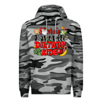 Slate Camo santas favorite dietary aide Premium Hoodie - LillyAllenDesigns