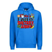 True Royal santas favorite dietary aide Premium Hoodie - LillyAllenDesigns