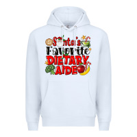 White santas favorite dietary aide Premium Hoodie - LillyAllenDesigns