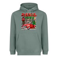 Sage small town christmas Heavyweight Hoodie - BarkalooDesign