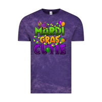Cloud Purple mardi gras cutie Vintage Tee - CowGirlArtShop