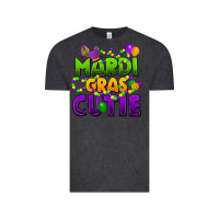 Vintage Black mardi gras cutie Vintage Tee - CowGirlArtShop