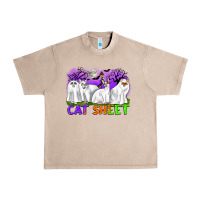 French Oak cat sheet ghost cats halloween Urban Heavy Tee - CowGirlArtShop