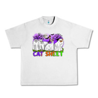 Lunar Rock cat sheet ghost cats halloween Urban Heavy Tee - CowGirlArtShop