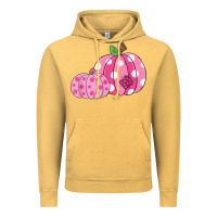 Vintage Mustard halloween fall pink pumpkin Vintage Hoodie - trangStudio