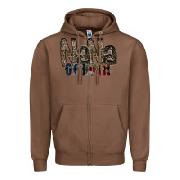 Chestnut nana of both Zipper Hoodie - RacoonDesign