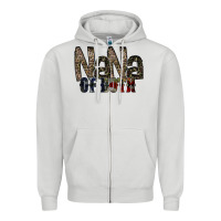 Dove Grey nana of both Zipper Hoodie - RacoonDesign