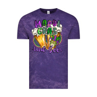 Cloud Purple mardi gras and beer Vintage Tee - CowGirlArtShop
