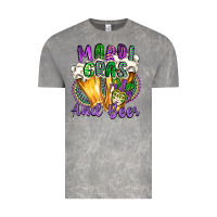 Cloud Rock mardi gras and beer Vintage Tee - CowGirlArtShop