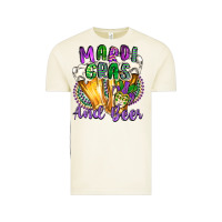 Vintage Arctic mardi gras and beer Vintage Tee - CowGirlArtShop