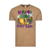 Vintage Coffee mardi gras and beer Vintage Tee - CowGirlArtShop