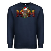 Navy Christmas koala mom Premium Sweatshirt - BarkalooDesign