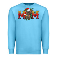 Ocean Blue Christmas koala mom Premium Sweatshirt - BarkalooDesign