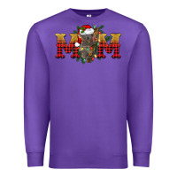 Purple Christmas koala mom Premium Sweatshirt - BarkalooDesign