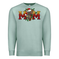 Seafoam Christmas koala mom Premium Sweatshirt - BarkalooDesign